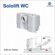 cụm bơm cắt rác Grundfos Sololift2