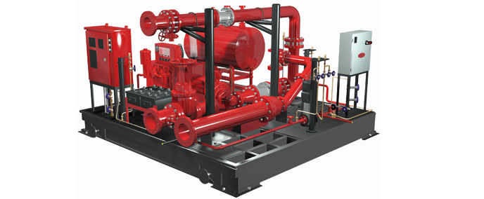 hệ thống bơm pccc grundfos