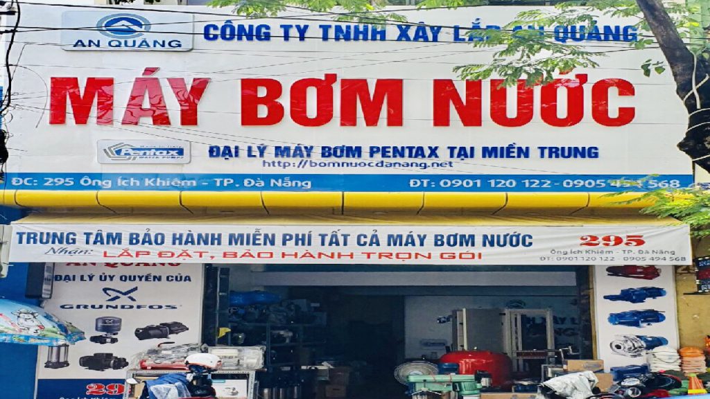 Máy bơm nước An Quảng - Máy bơm nước Grundfos bị hư