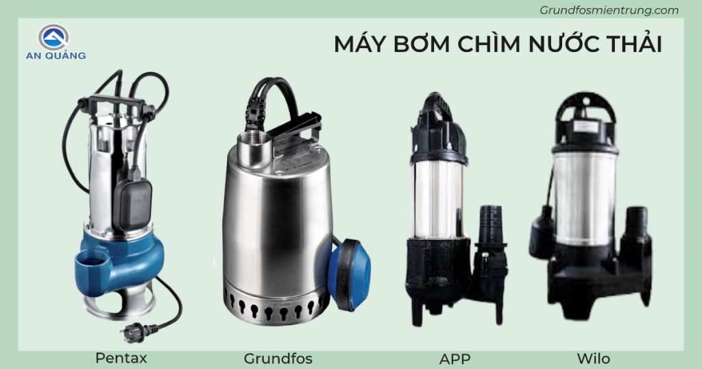 Các loại máy bơm chìm nước thải chuyên dụng cho nhà hàng, khách sạn